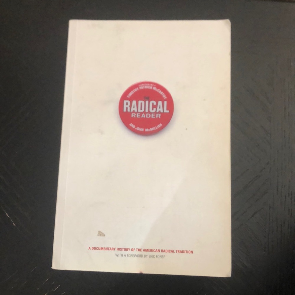 📚 5/$15 The Radical Reader- McCarthy &McMillian